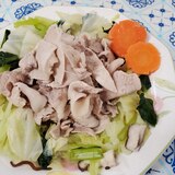 豚しゃぶと温野菜☆